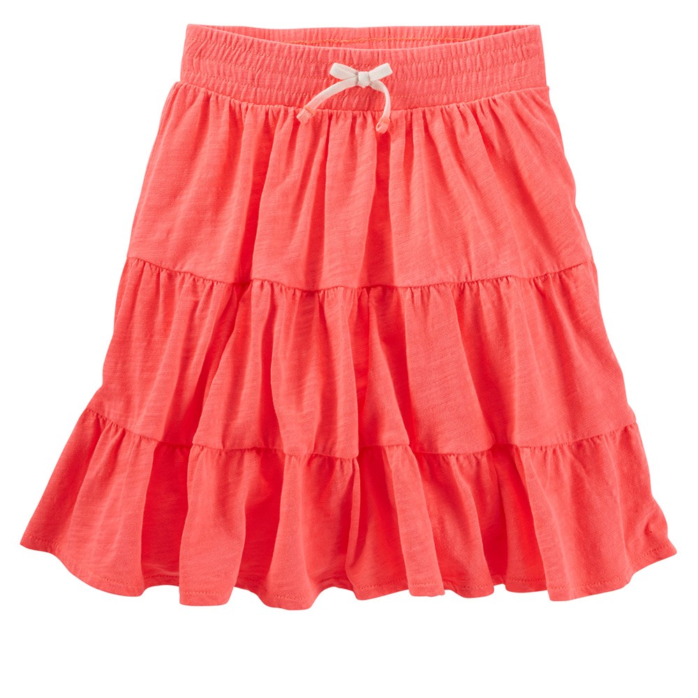 OshKosh B'gosh Tiered Neon Maxi Skirt | Baby Girl