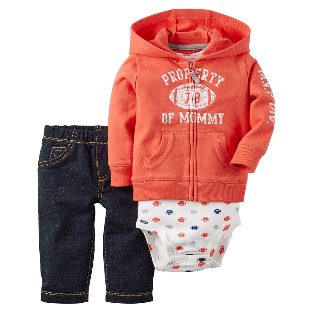 carters baby boy 3 piece