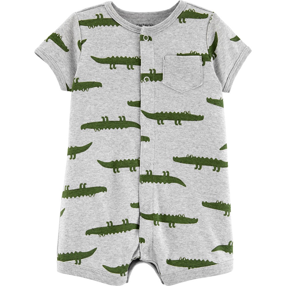 Carter's Alligator Romper | Baby Boy