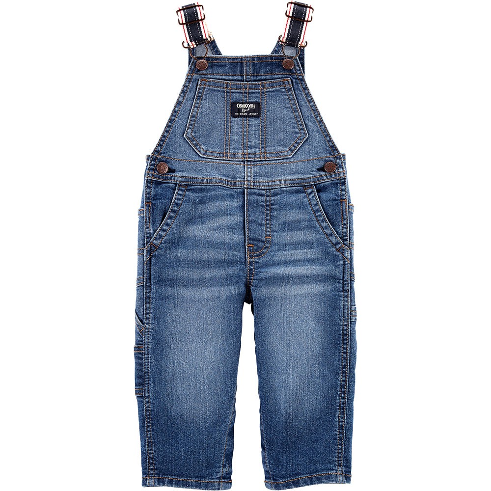 OshKosh B'gosh Stretch Denim Overalls | Baby Unisex