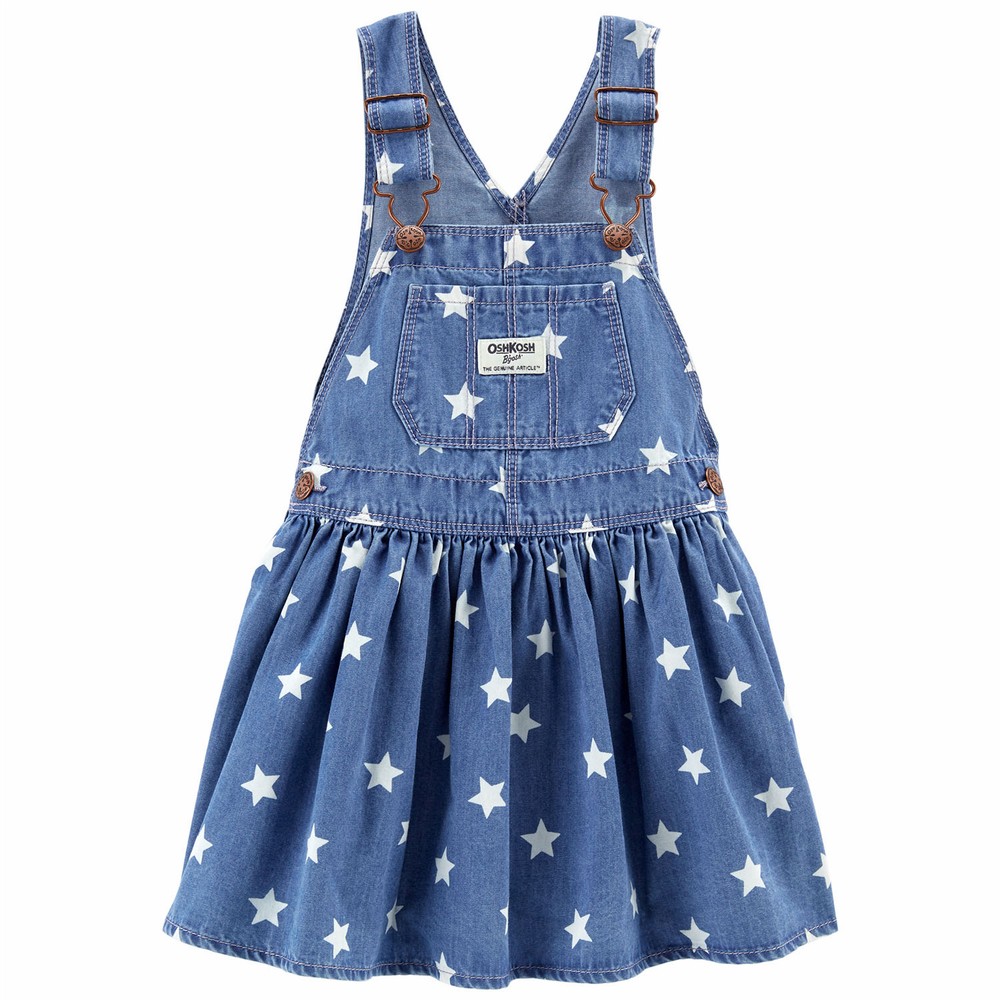 OshKosh B'gosh Starry Denim Skirtall | Baby Girl