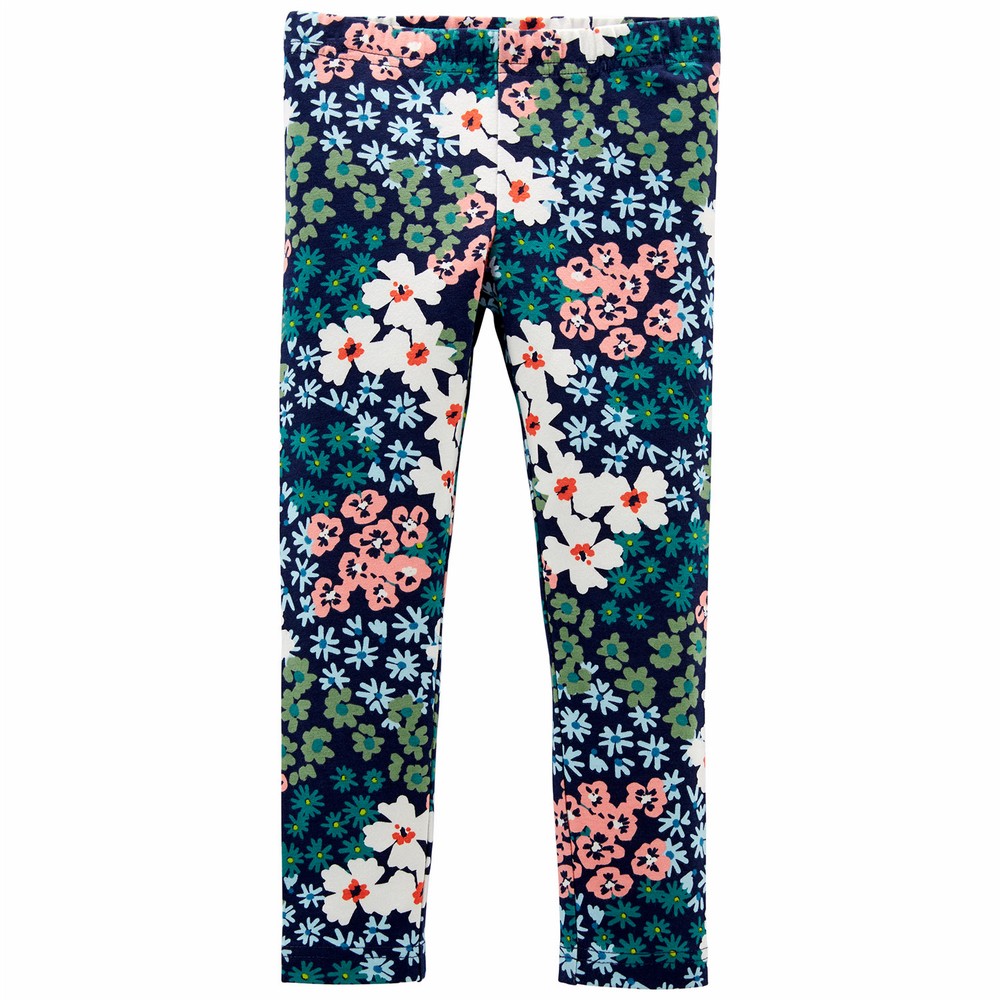 Carter's Floral Leggings | Baby Girl