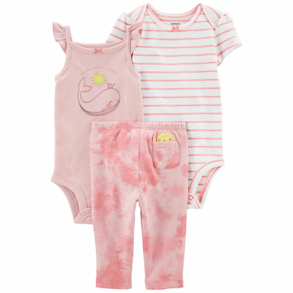 Carter's 3-Piece Tie-Dye Pant Set