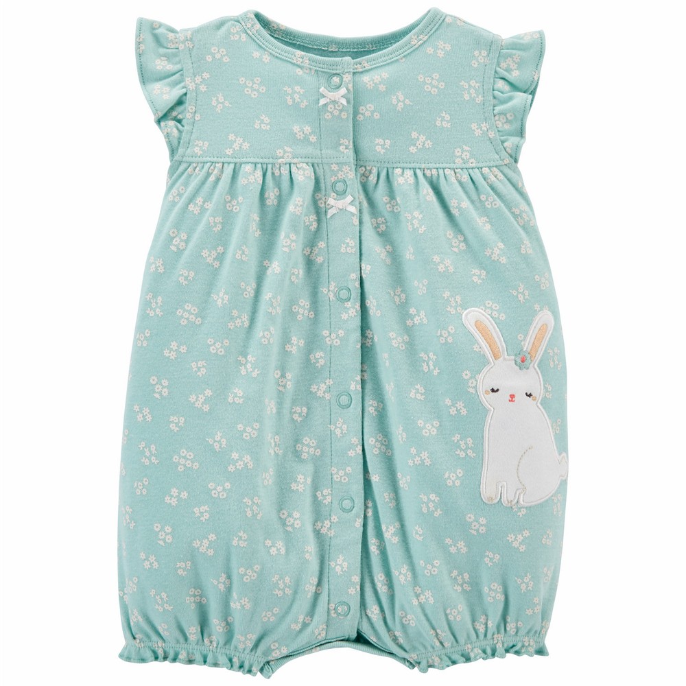 Carter's Bunny Snap-Up Romper | Baby Girl