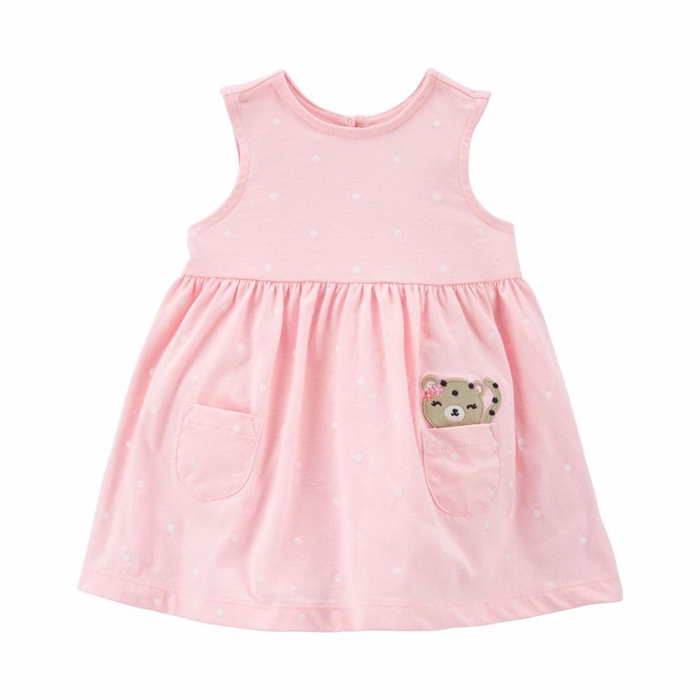 Carter's Leopard Pocket Dress | Baby Girl