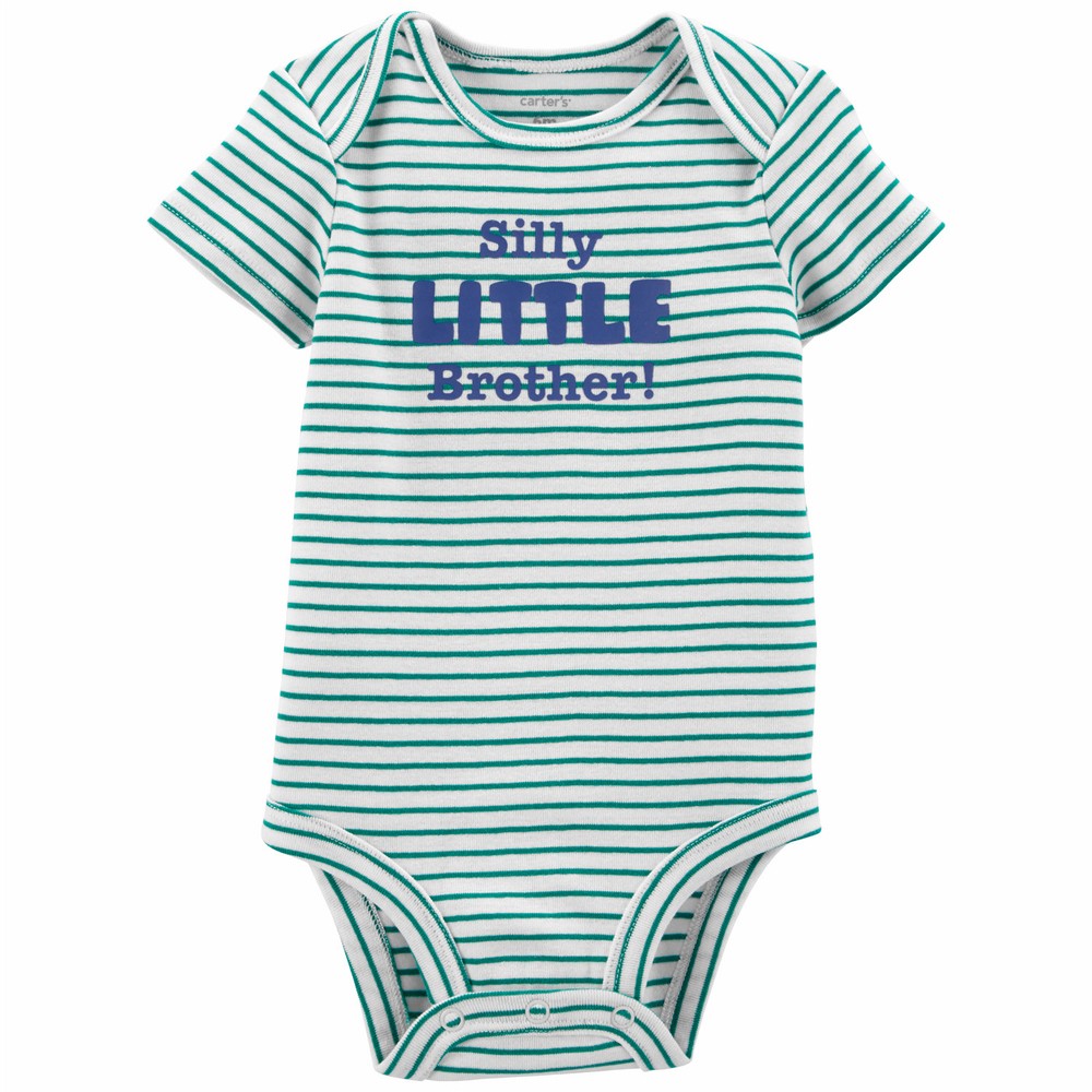 Carter's little cheap brother onesie