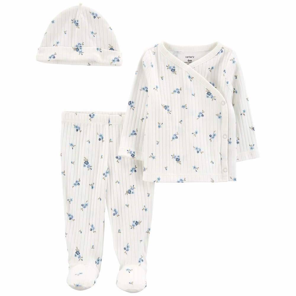 Carter's 3-Piece Floral Outfit Set | Baby Girl