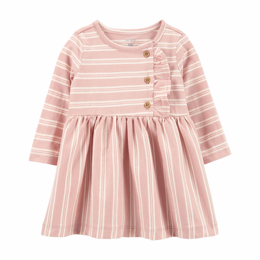 Carter's Striped Jersey Dress | Baby Girl