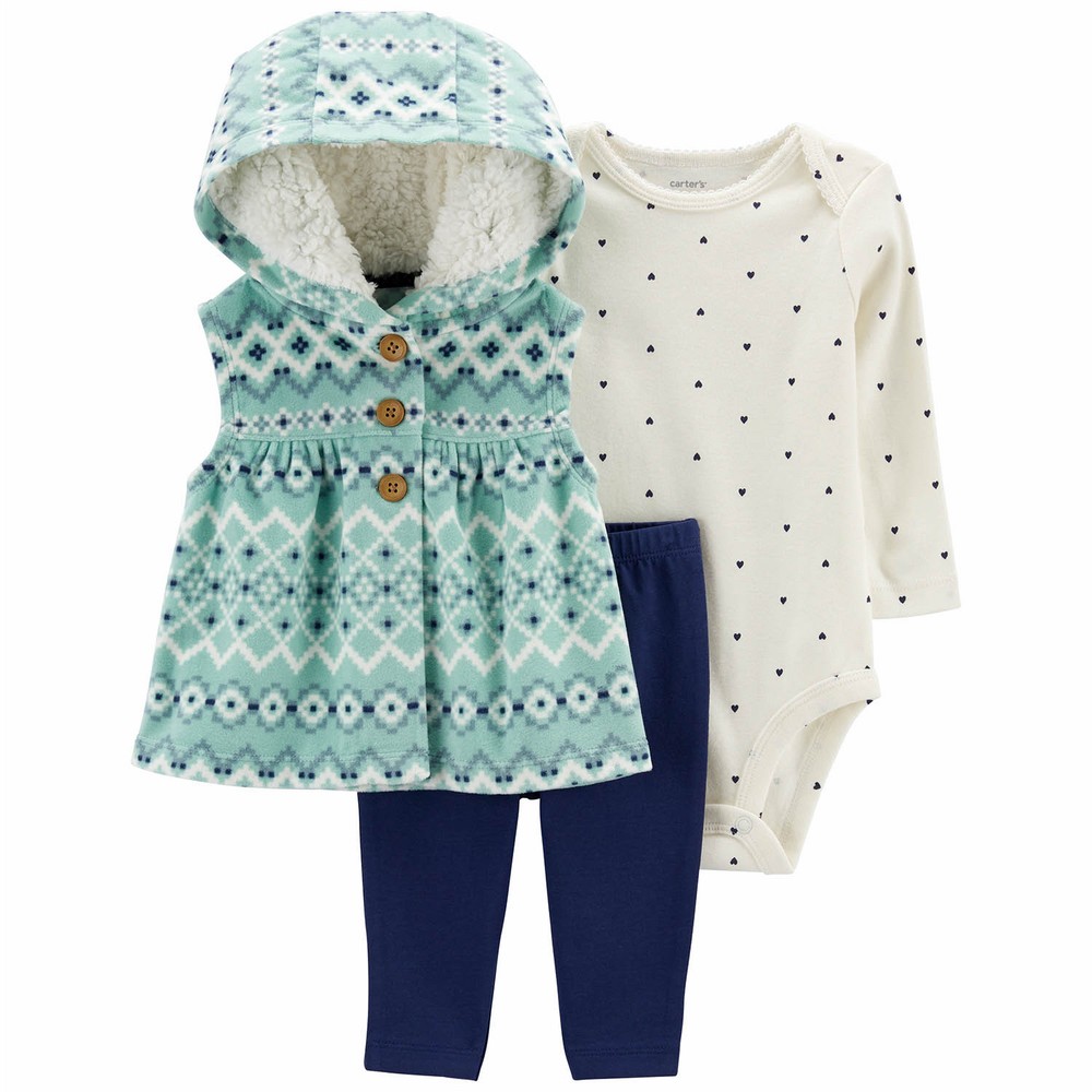 Carters baby girl winter on sale clothes