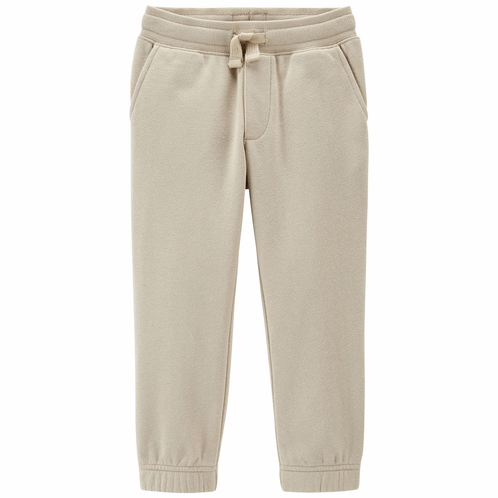 OshKosh B'gosh Fleece Logo Pull-On Joggers | Baby Boy