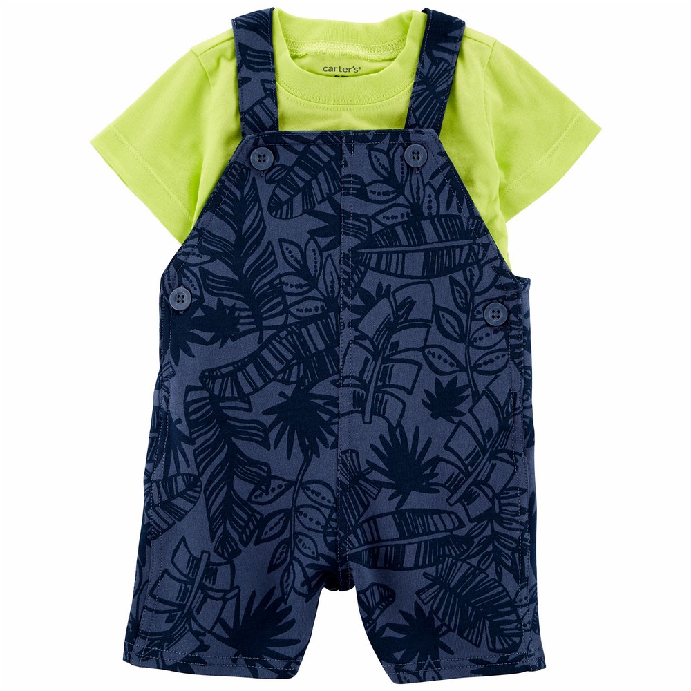 Carter's 2-Piece Tee & Shortall Set | Baby Boy