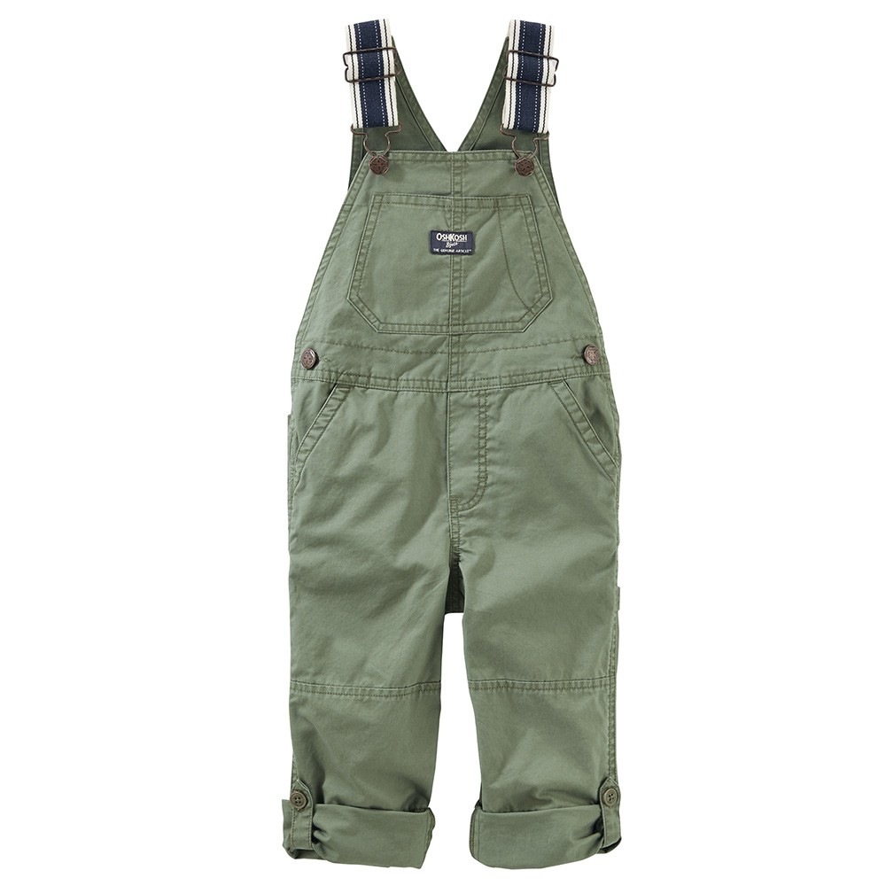 OshKosh B'gosh OshKosh Convertible Twill Overalls | Toddler Boy