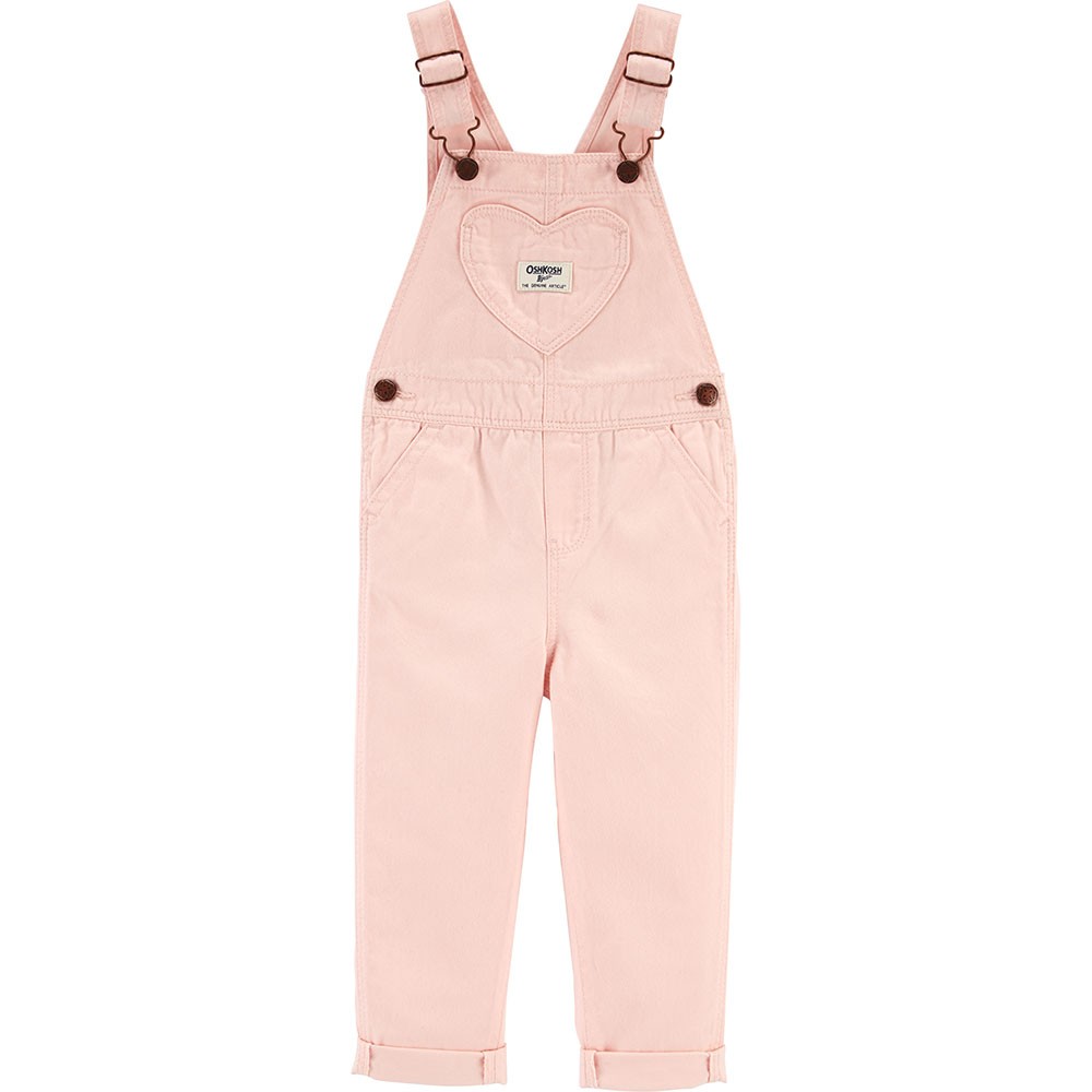 OshKosh B'gosh Heart Pocket Overalls | Toddler Girl