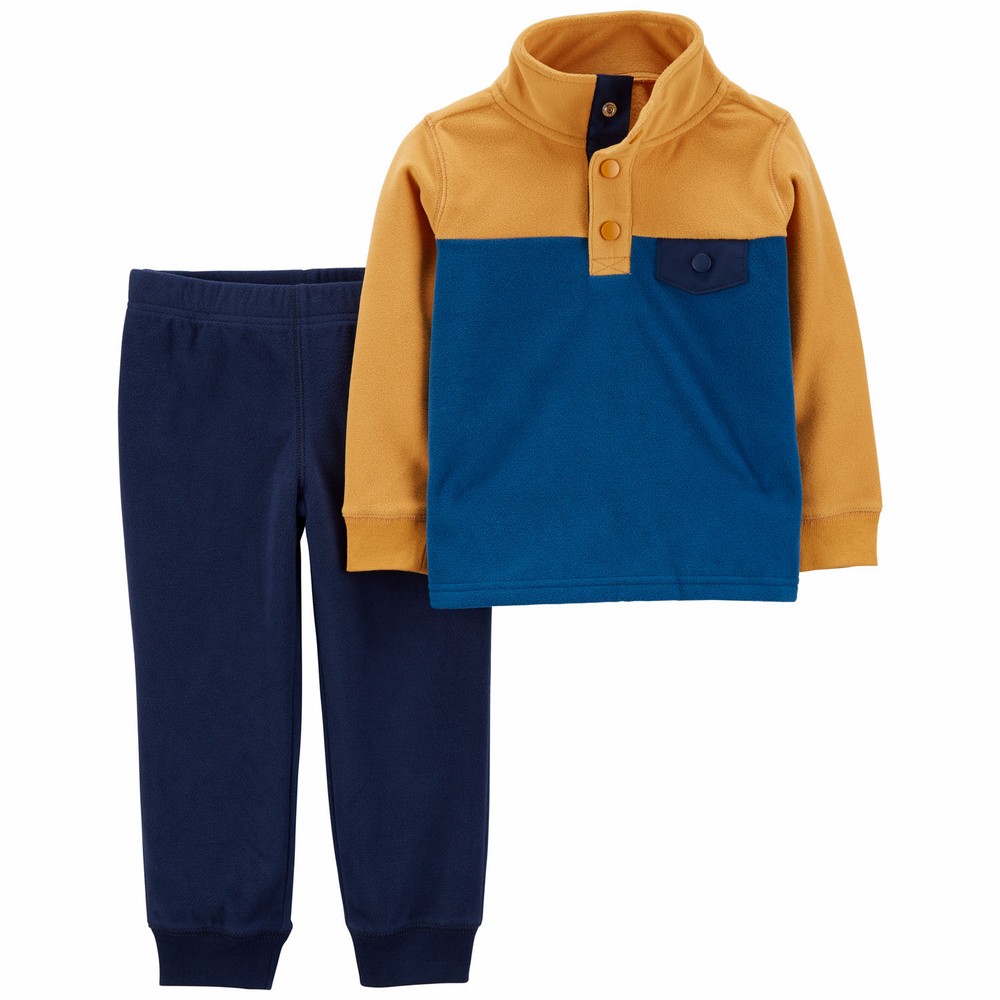 Carter's 2-Piece Fleece Pullover & Pant Set | Toddler Boy