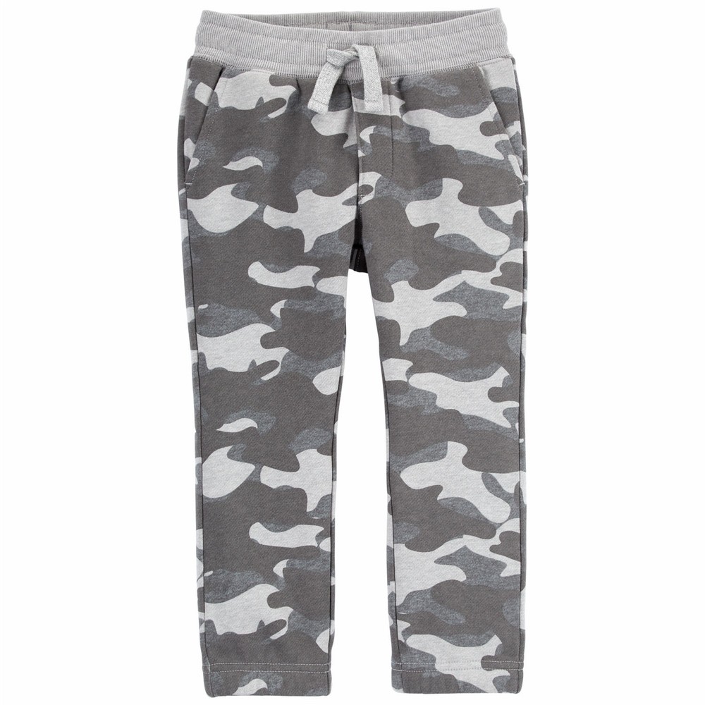 OshKosh B'gosh Camo Print Logo Fleece Trackies | Toddler Unisex