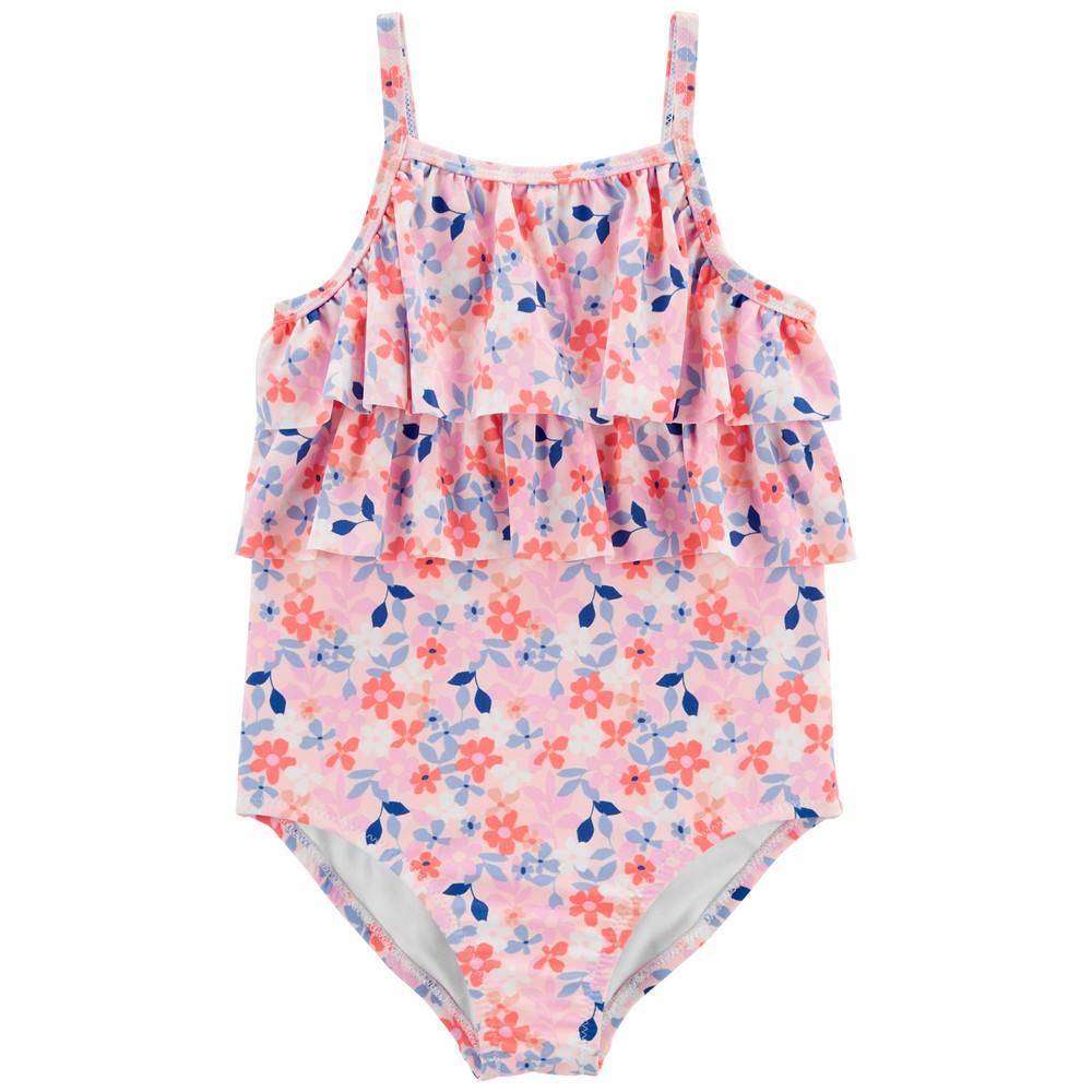 Carter's 1-Piece Floral Swimsuit | Toddler Girl