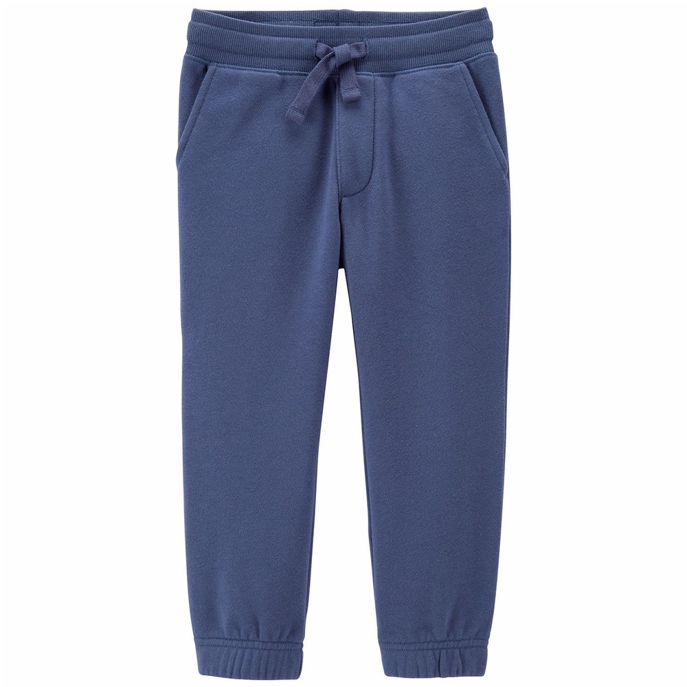 OshKosh B'gosh Fleece Logo Pull-On Joggers | Toddler Boy