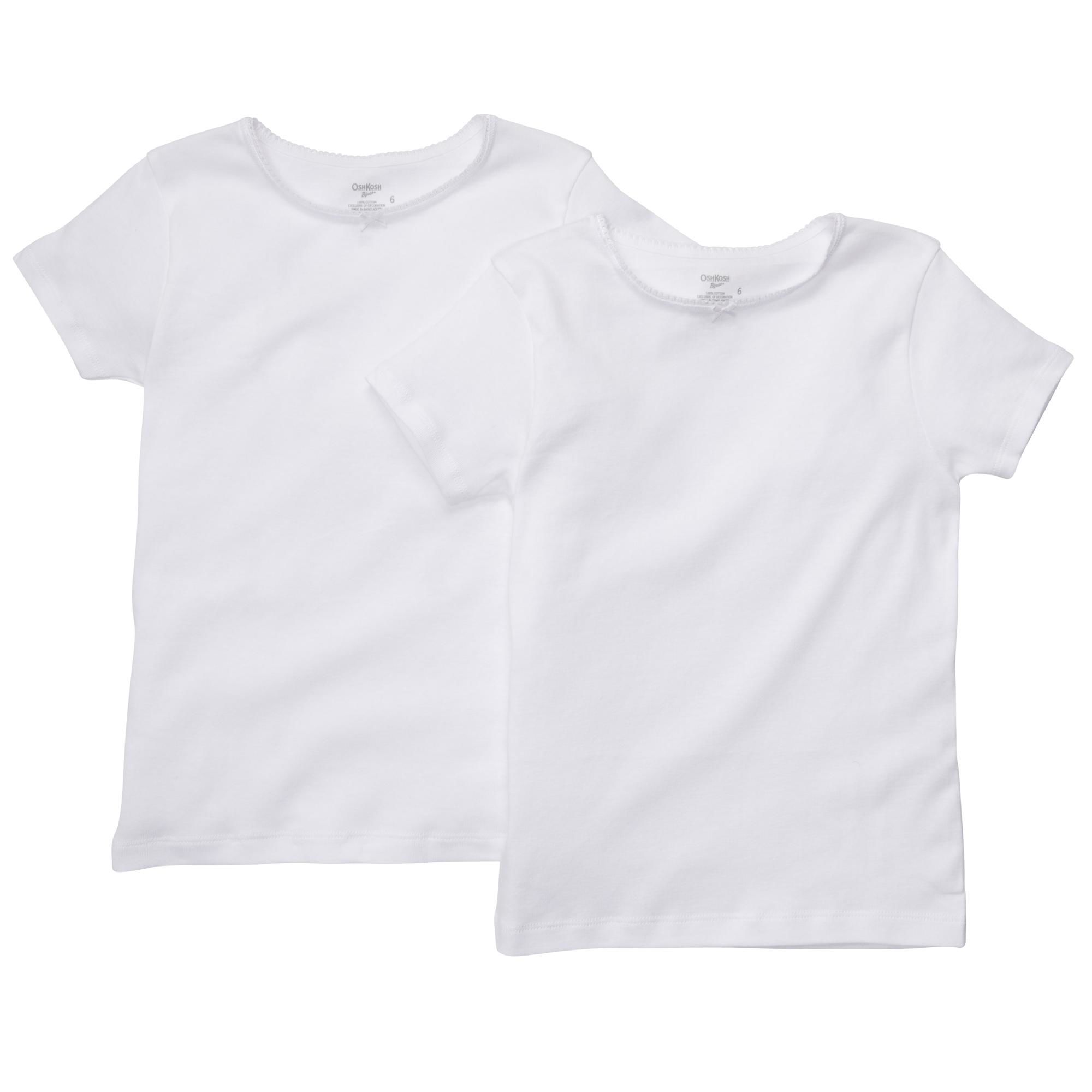 OshKosh B'gosh 2 Pack Cotton Undershirts | Girl