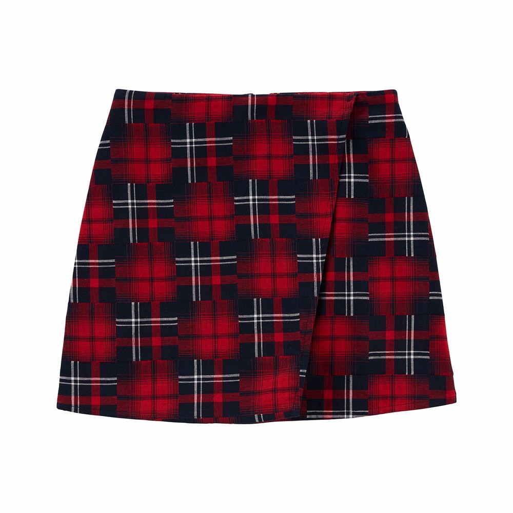 A flannel skirt best sale